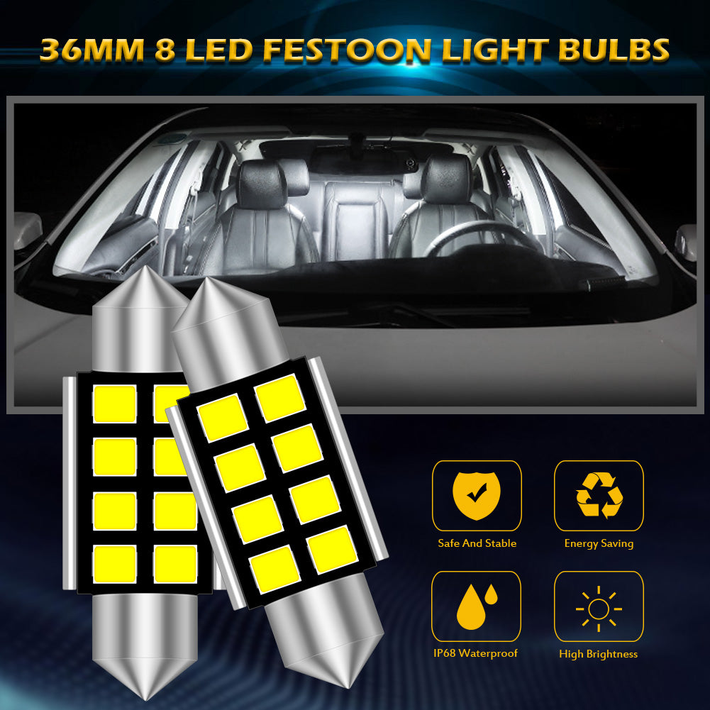 CENMOLL Wholesale C5W LED Bulb CANBUS 12V Festoon 31mm 36mm 41mm C10W Car Interior Light License Plate Reading Lamp