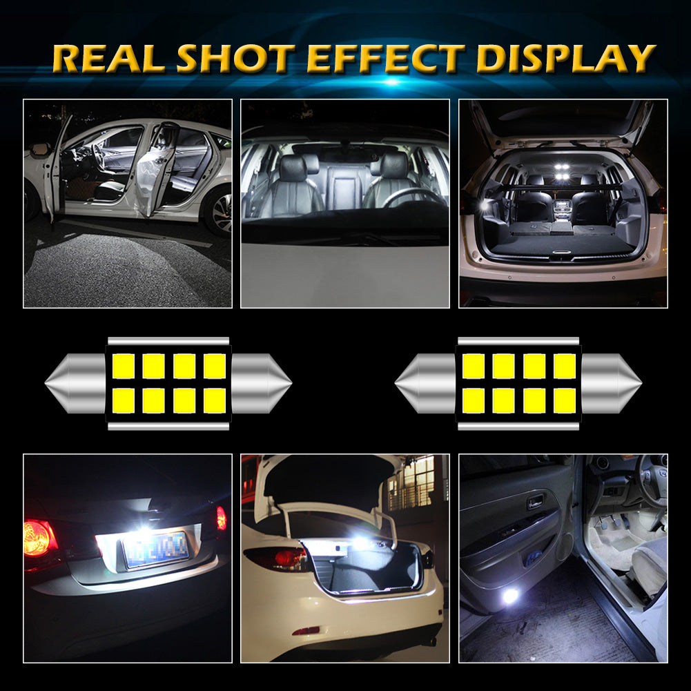 CENMOLL Wholesale C5W LED Bulb CANBUS 12V Festoon 31mm 36mm 41mm C10W Car Interior Light License Plate Reading Lamp