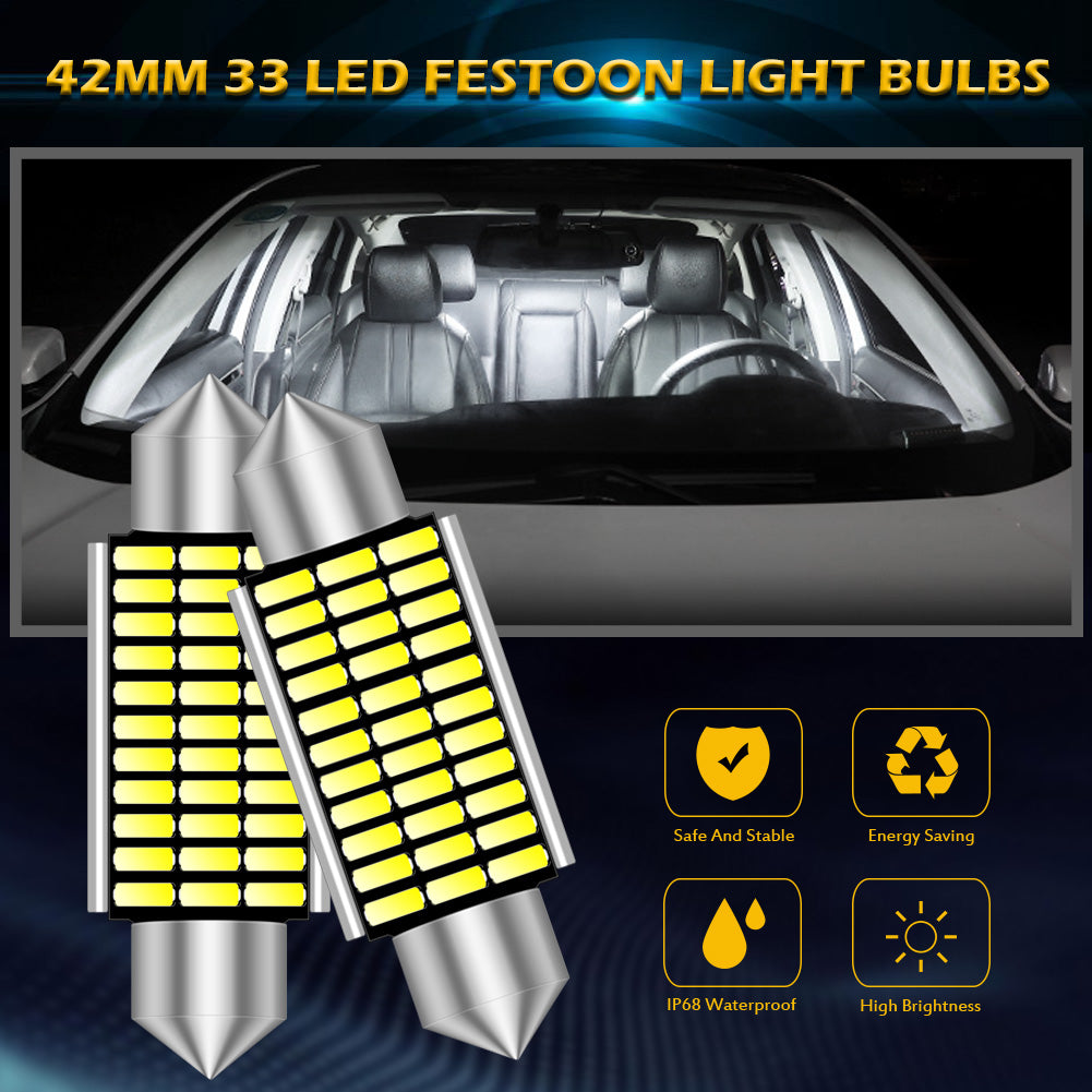 CENMOLL Wholesale 31mm 36mm 39mm C5W C10W Canbus Led Car Festoon Light Interior Dome Reading Bulbs