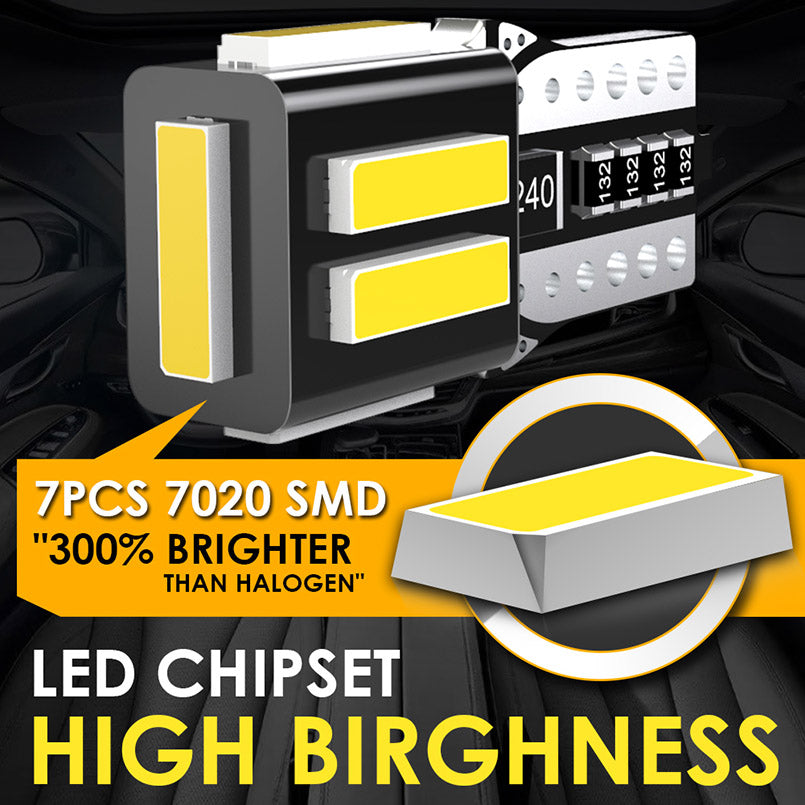 cenmoll high brightness T10 w5w led Canbus bulbs Error Free Interior Lights Reading Map Dome Lamps
