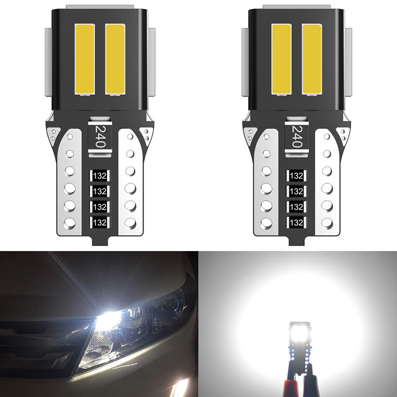 cenmoll high brightness T10 w5w led Canbus bulbs Error Free Interior Lights Reading Map Dome Lamps