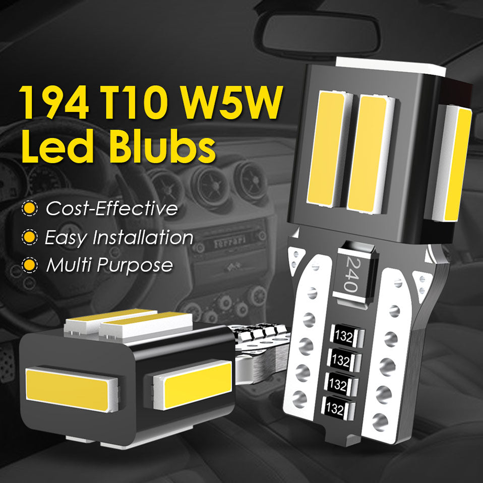 CENMOLL Wholesale Super Bright T10 W5W led Canbus bulbs Error Free Led Interior Lights Reading Map Dome Lamps
