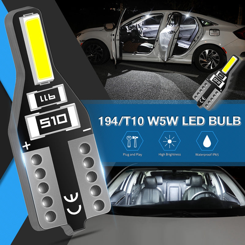 T10 W5w Auto LED Canbus White Car Interior Reading Dome Lights