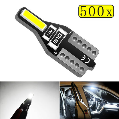 CENMOLL Wholesale T10 W5W 194 168 Led Bulb Auto Car Interior Reading Lamp Doom light 6000K White Car led bulbs DC 12V