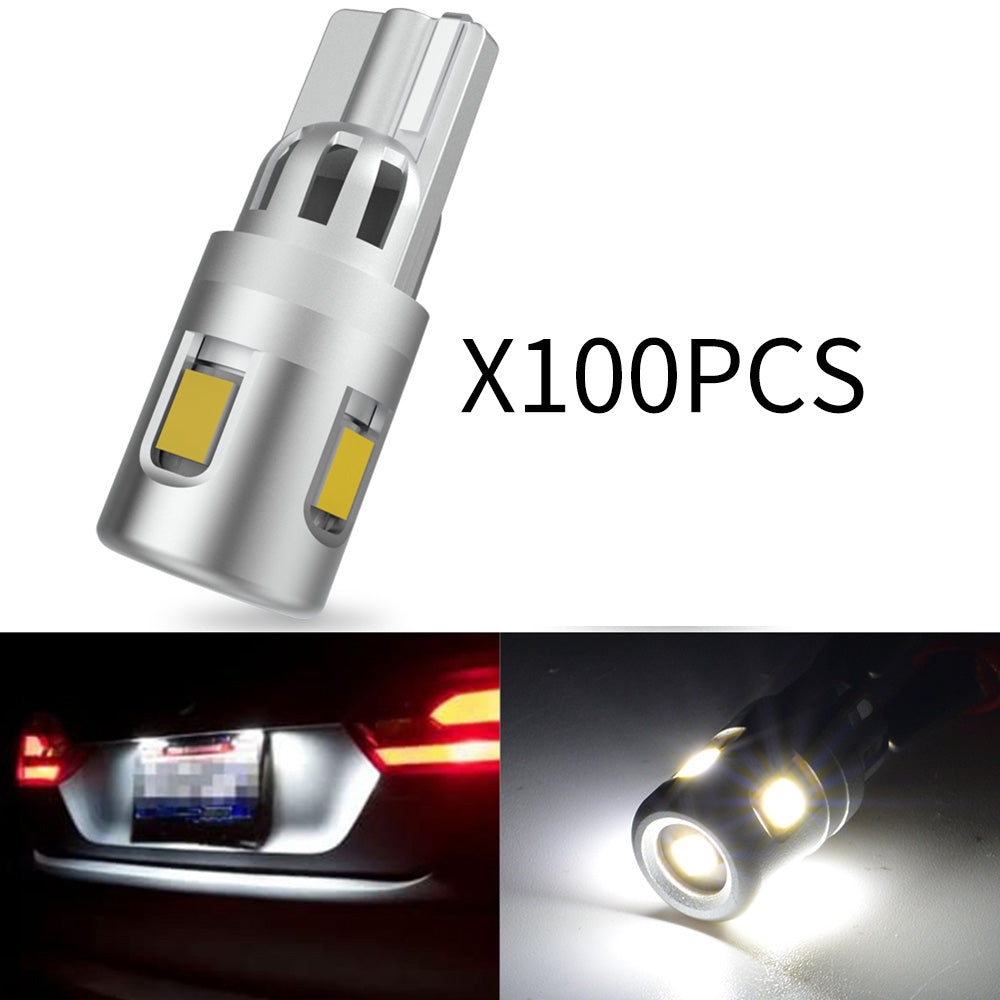 VEHICODE H6W 64132 BAX9S LED Bulb 6000K White CANBus Error Free 64132LL  Longlife Mini Lamp Parking DRL Reverse Backup Interior Map Light for BMW (2