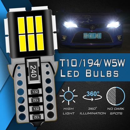 CENMOLL Wholesale T10 led W5W led bulbs led Car Interior Dome Light Parking Lights