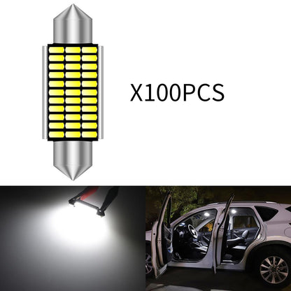 CENMOLL Wholesale 31mm 36mm 39mm C5W C10W Canbus Led Car Festoon Light Interior Dome Reading Bulbs